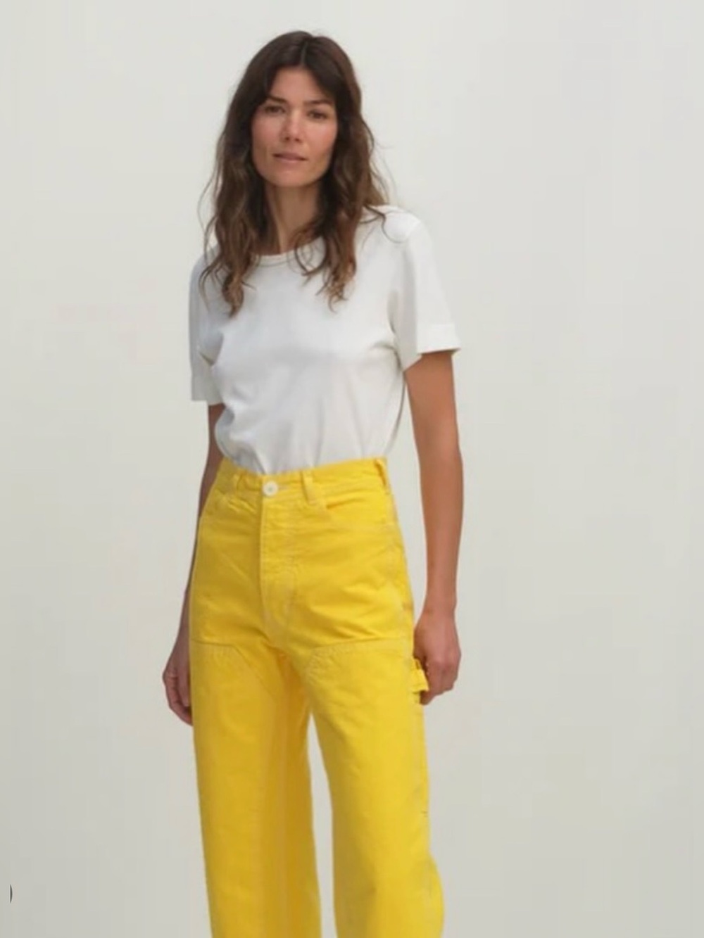 JESSE KAMM…Handy Pants…size 6…yellow. NWOT
